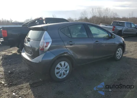 2013 Toyota Prius C Two from USA, damaged, VIN JTDKDTB36D1036619